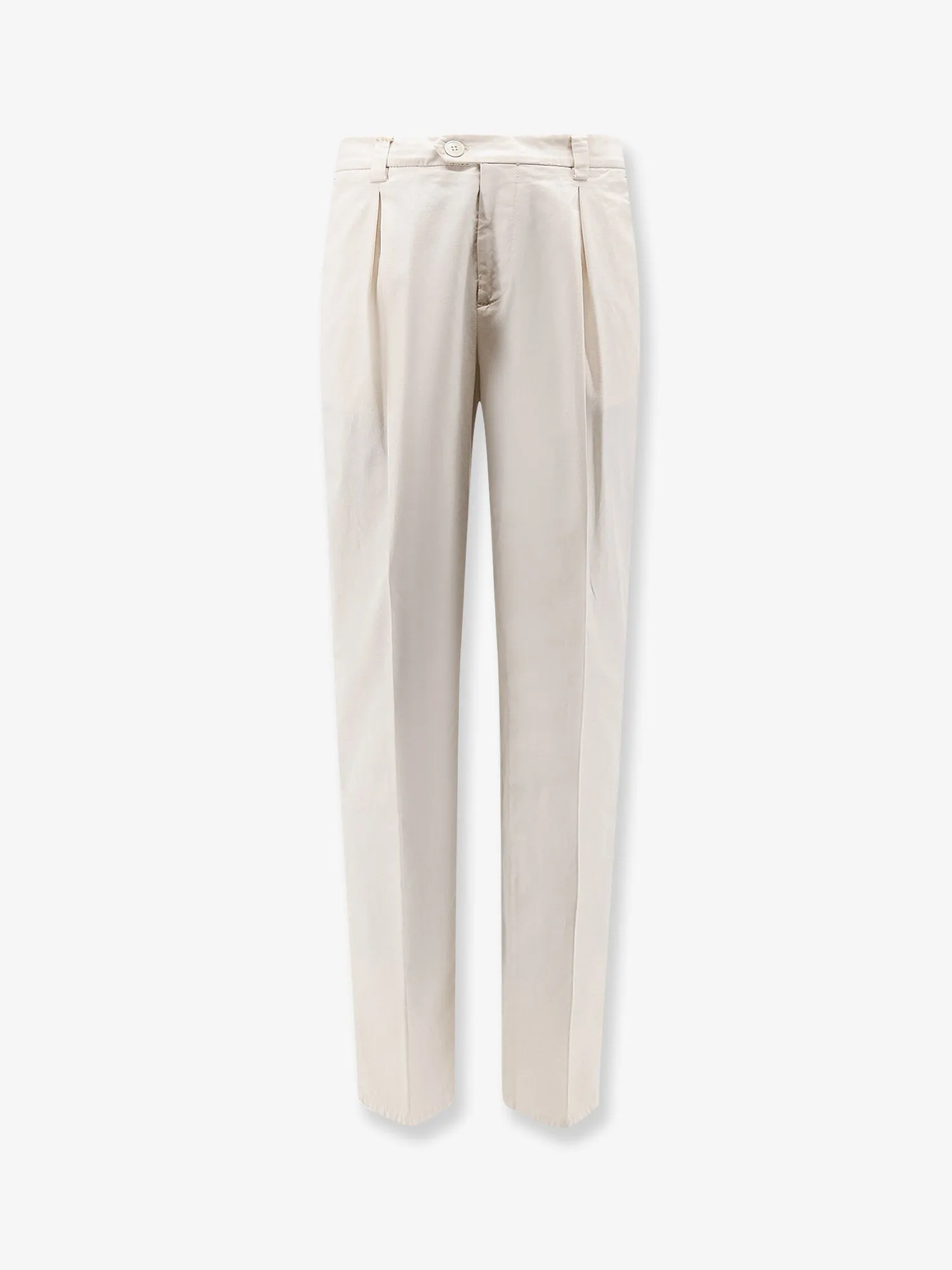 Stretch Cotton Trousers White sold by Lord & Taylor