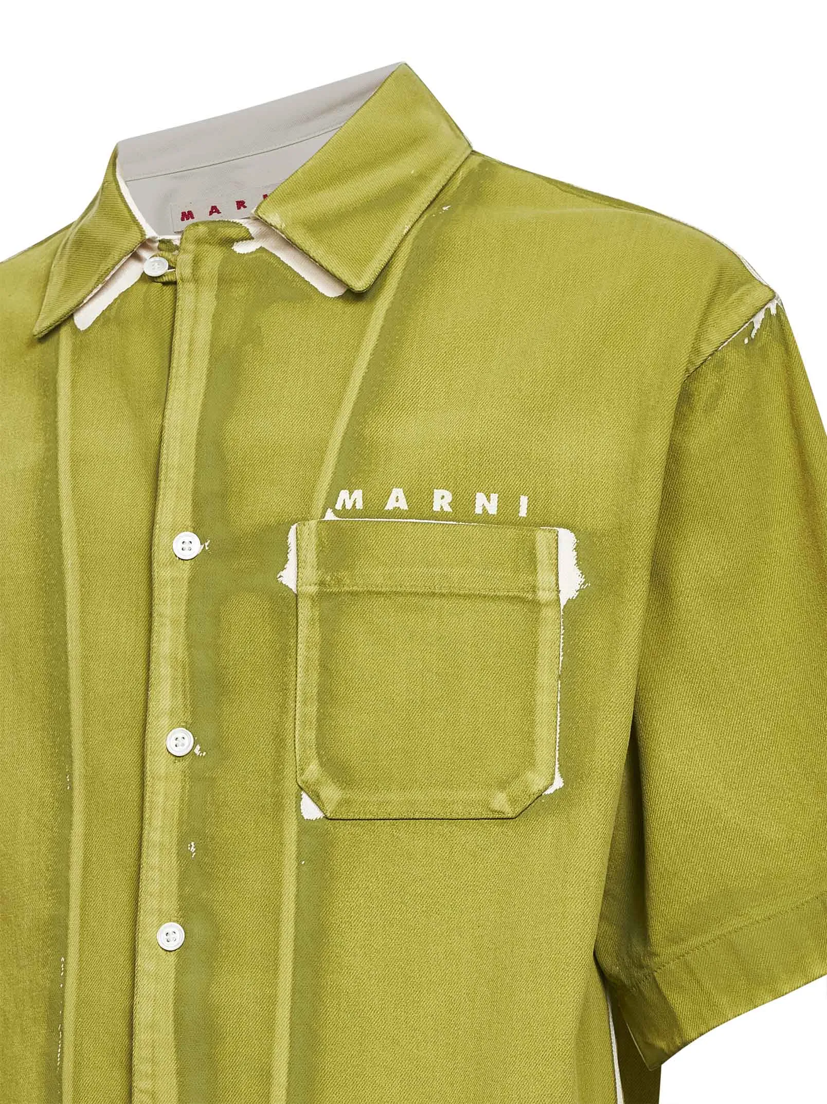 Denim Shirt Green sold by Lord & Taylor product image thumbnail 3