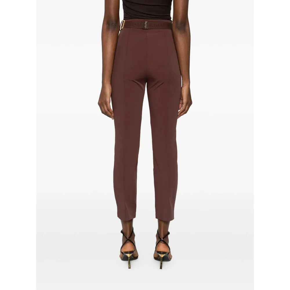 Belted Waist Straight Leg Trousers sold by Lord & Taylor product image thumbnail 3