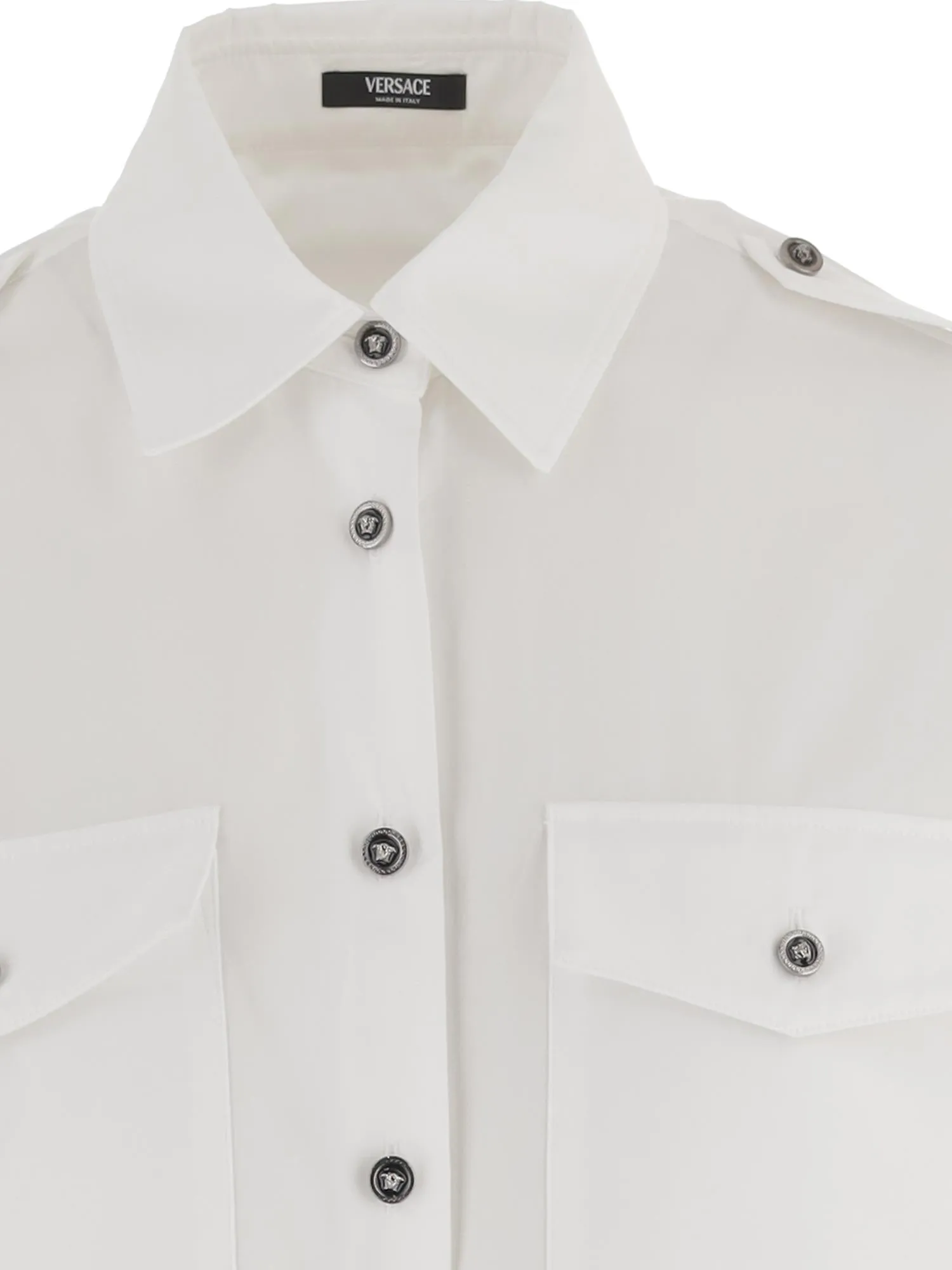 Cotton Shirt with Contrasting Buttons sold by Lord & Taylor product image thumbnail 2