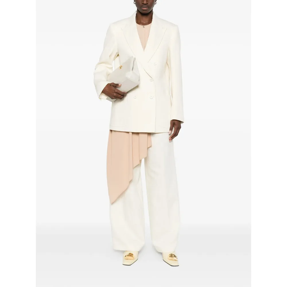 Light Cream Wide Leg Trousers sold by Lord & Taylor product image thumbnail 3