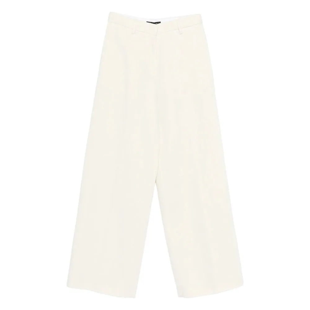 Light Cream Wide Leg Trousers sold by Lord & Taylor