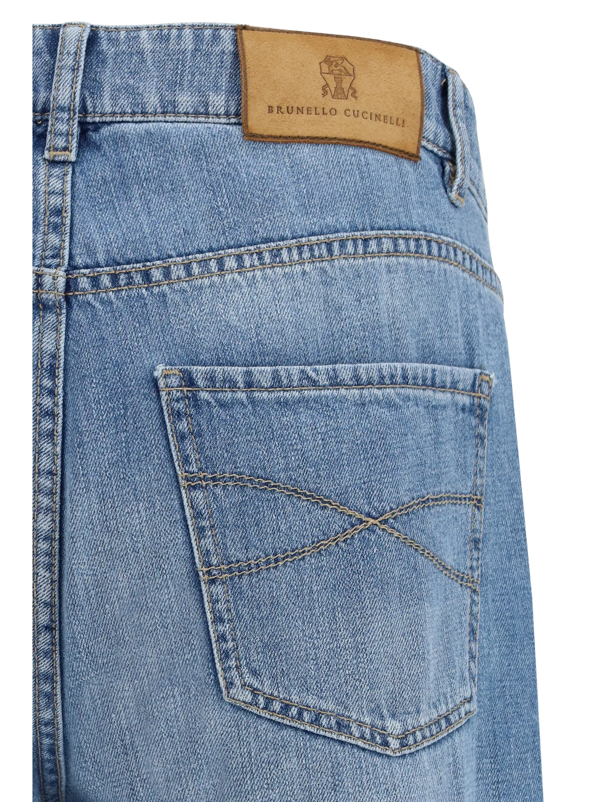 Cuffed Jeans Light Denim sold by Lord & Taylor product image thumbnail 3