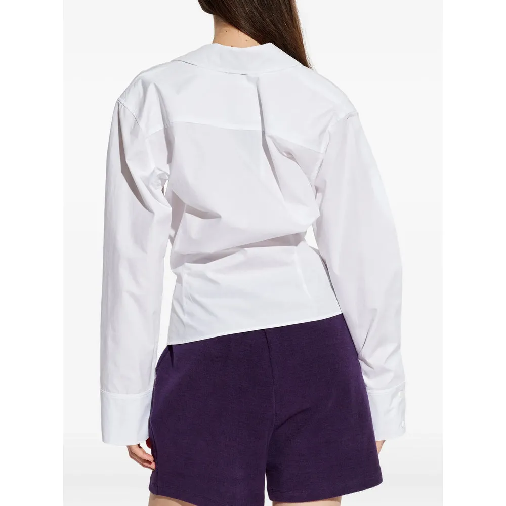 Classic White Button-Up Shirt with Long Sleeves sold by Lord & Taylor product image thumbnail 4