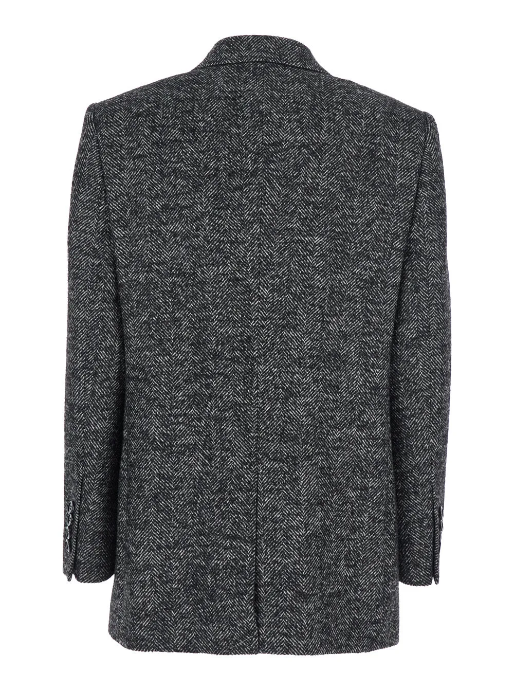 Grey Double-Breasted Jacket with Peak Revers sold by Lord & Taylor product image thumbnail 2