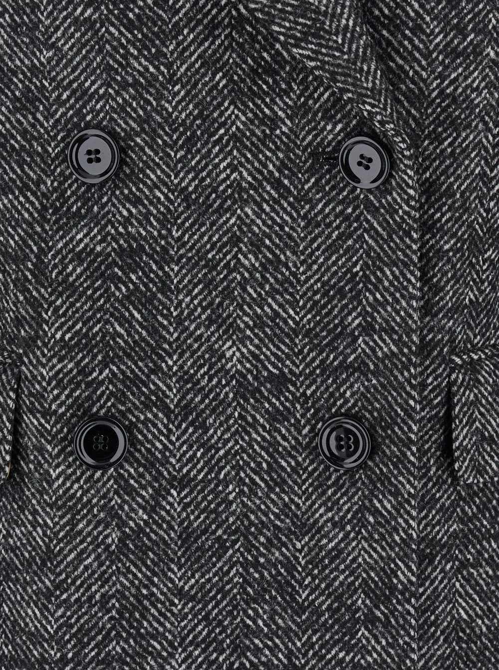 Grey Double-Breasted Jacket with Peak Revers sold by Lord & Taylor product image thumbnail 3