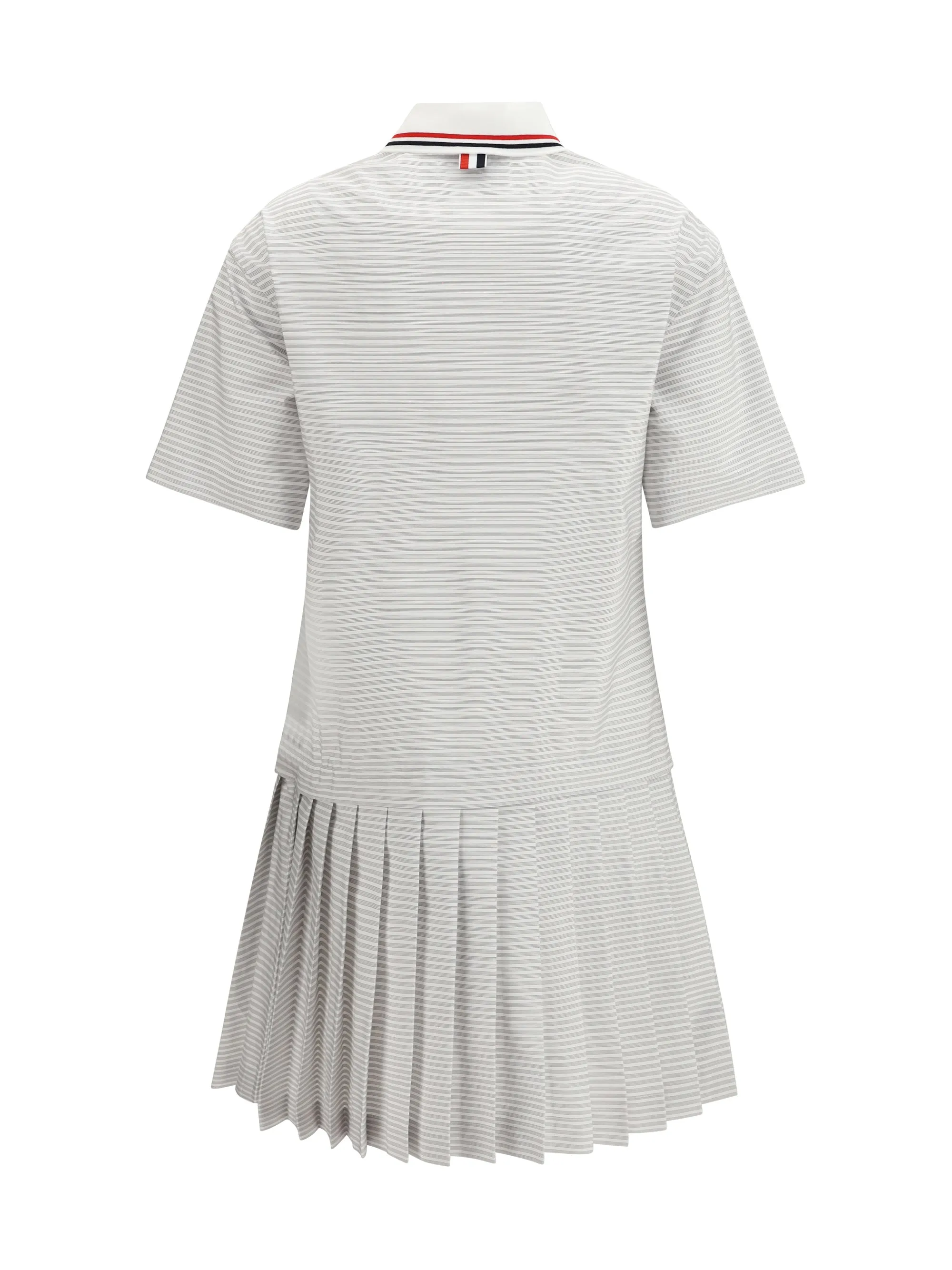 Cotton Polo Dress Medium Grey sold by Lord & Taylor product image thumbnail 3