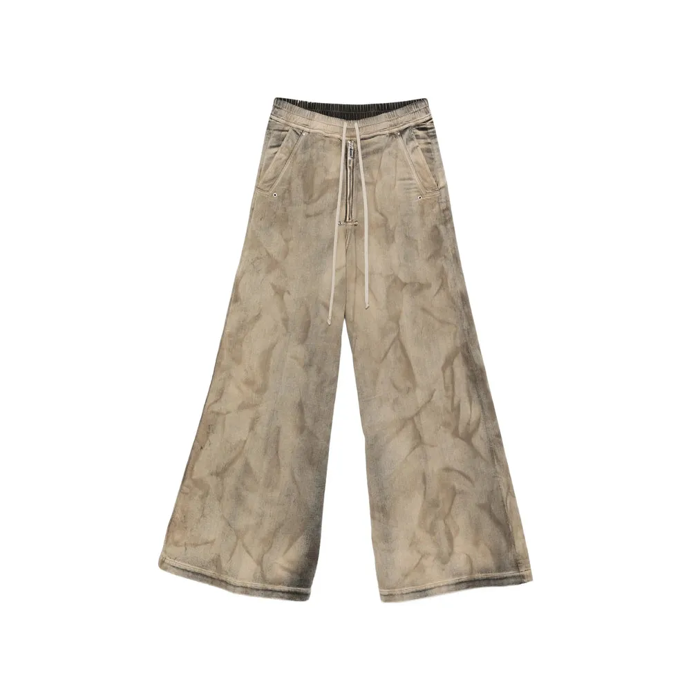 Wide-Leg Jeans Neutrals/Brown sold by Lord & Taylor