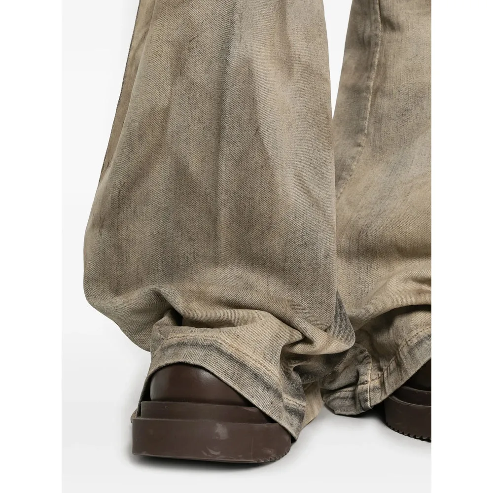 Wide-Leg Jeans Neutrals/Brown sold by Lord & Taylor product image thumbnail 5