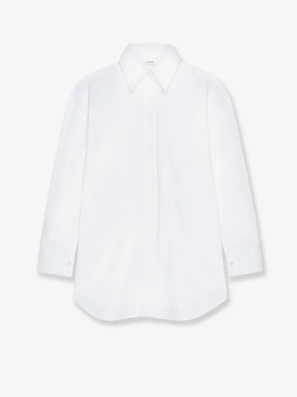 Backless Cotton Shirt made by Givenchy