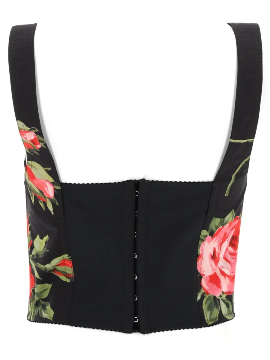 Bustier Top Floral Print Black sold by Lord & Taylor product image thumbnail 2