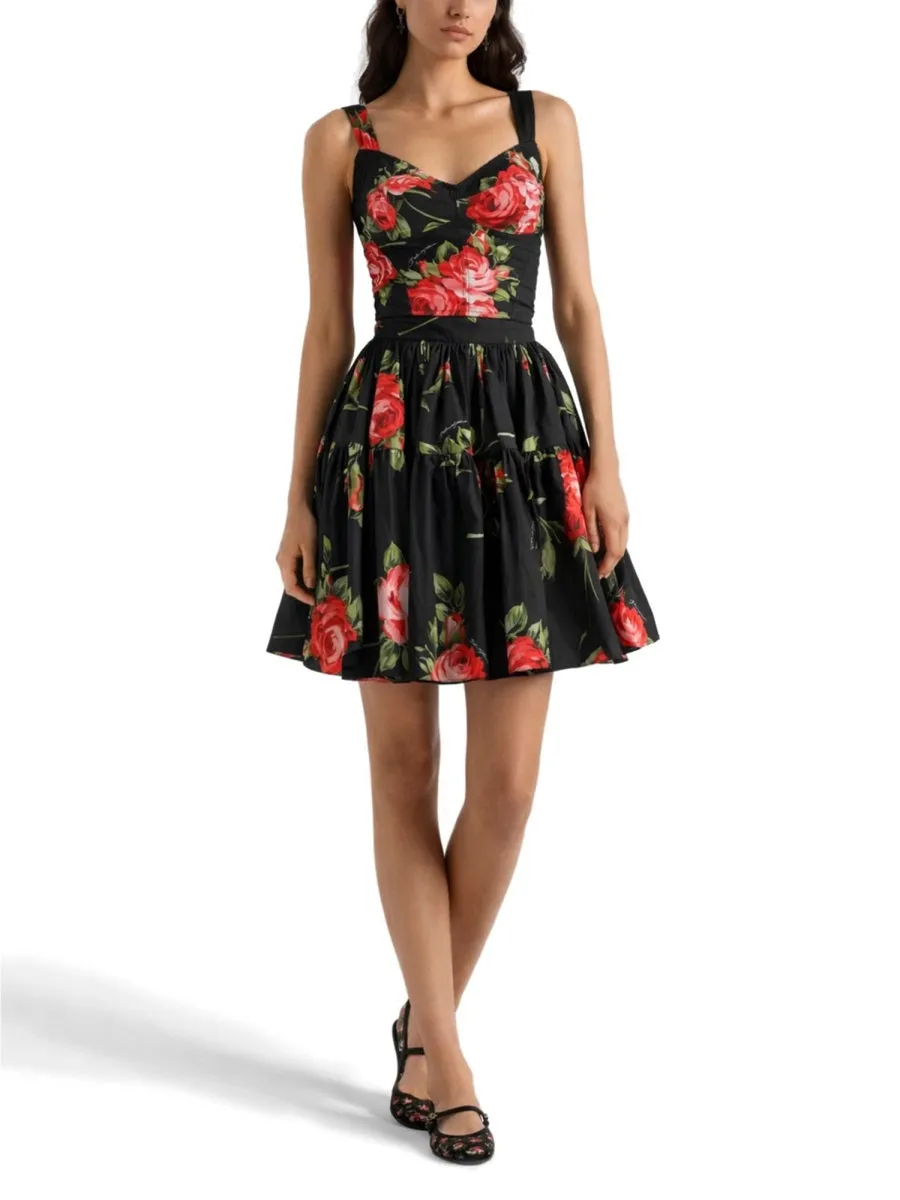 Bustier Top Floral Print Black sold by Lord & Taylor product image thumbnail 3