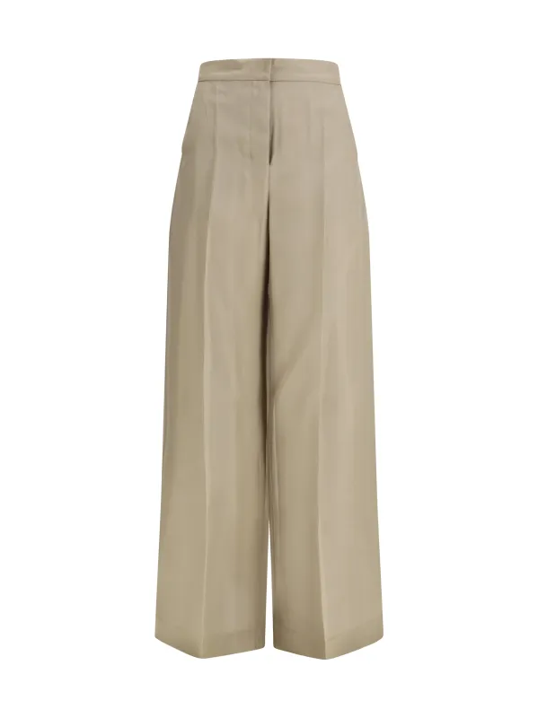 Silk Pants Sand made by MaxMara