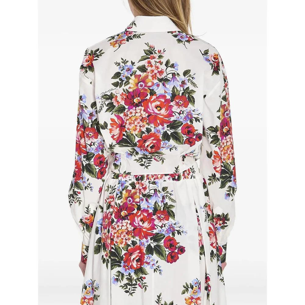 Shirt Floral Print White/Red sold by Lord & Taylor product image thumbnail 2