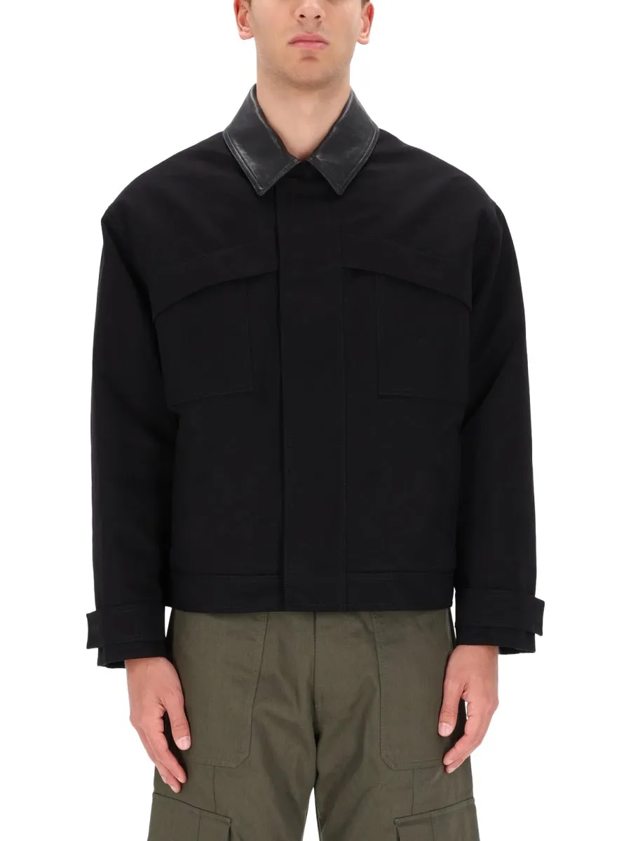 Black Bomber Jacket sold by Lord & Taylor product image thumbnail 4
