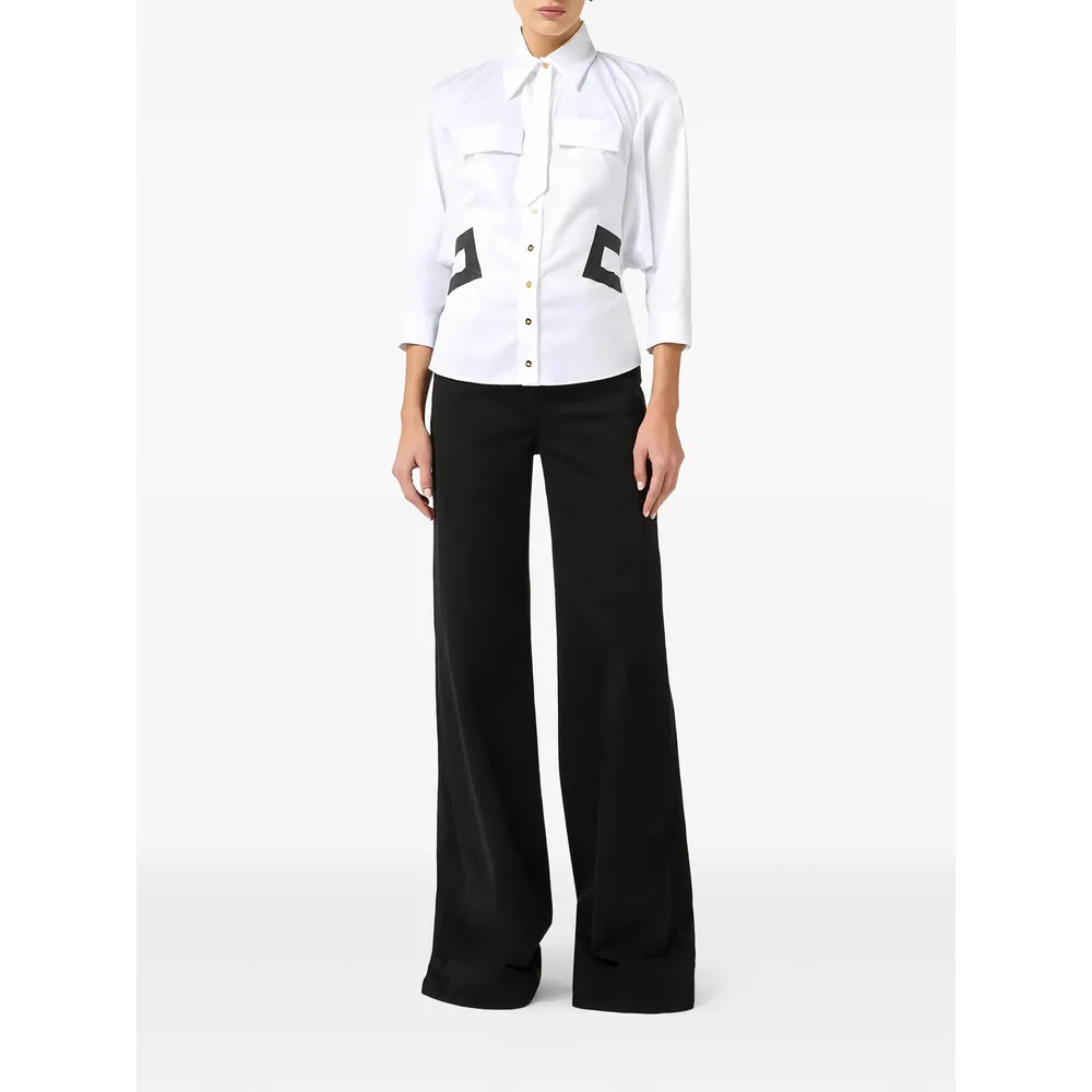 White Shirt with Logo Print sold by Lord & Taylor product image thumbnail 4