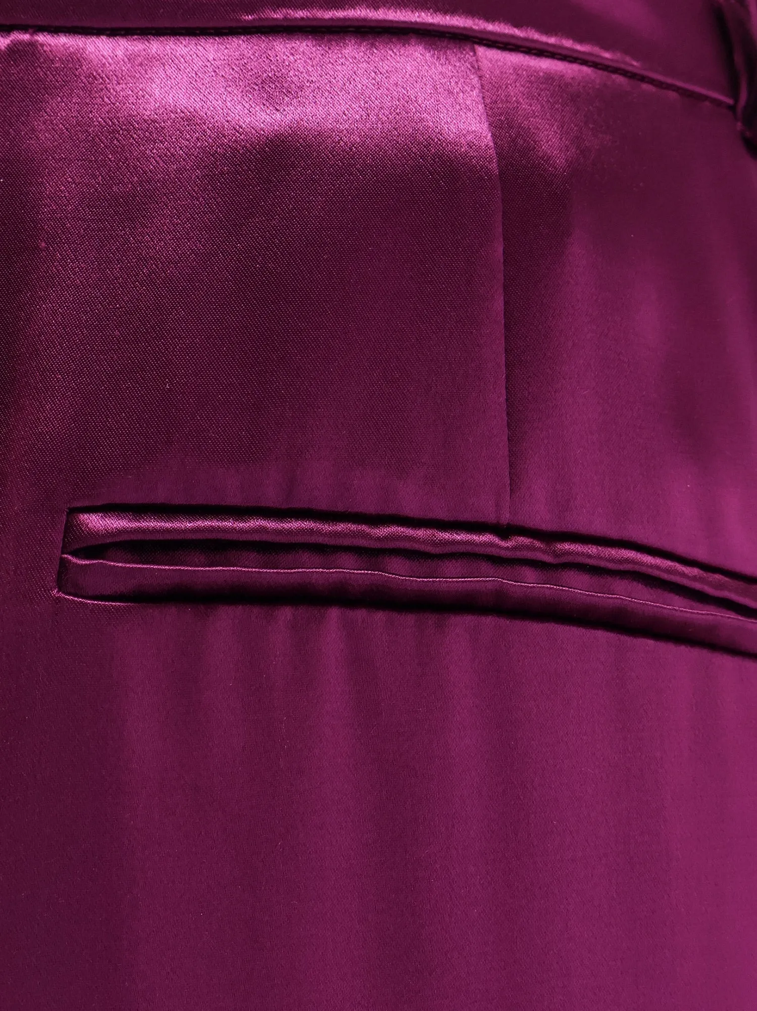 Satin Trousers with Pinces sold by Lord & Taylor product image thumbnail 3