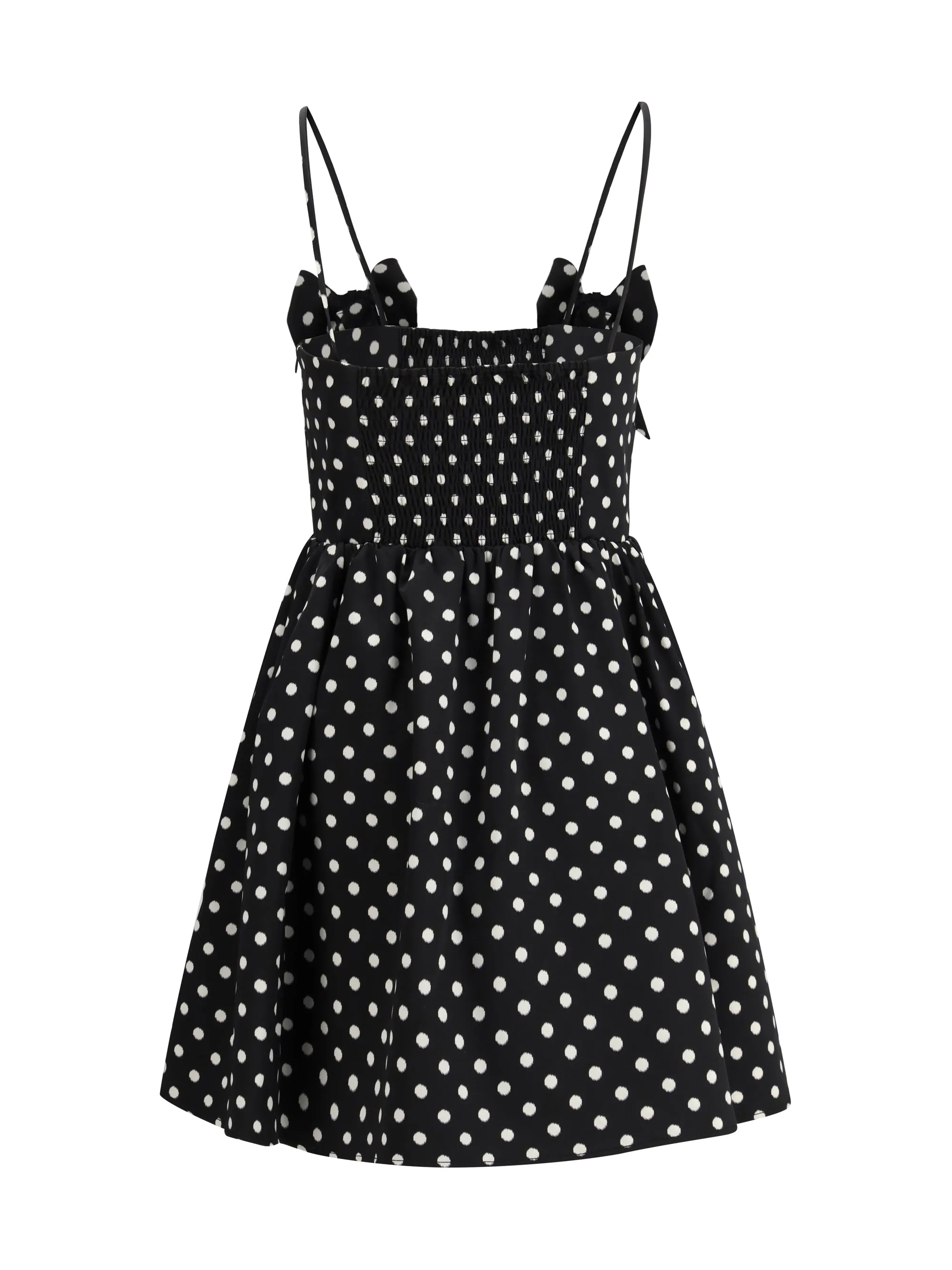 Mini Dress Polka-Dot Satin Black sold by Lord & Taylor product image thumbnail 3