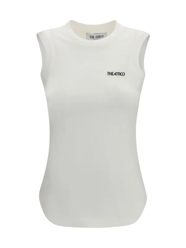 Tank Top Reese White made by The Attico