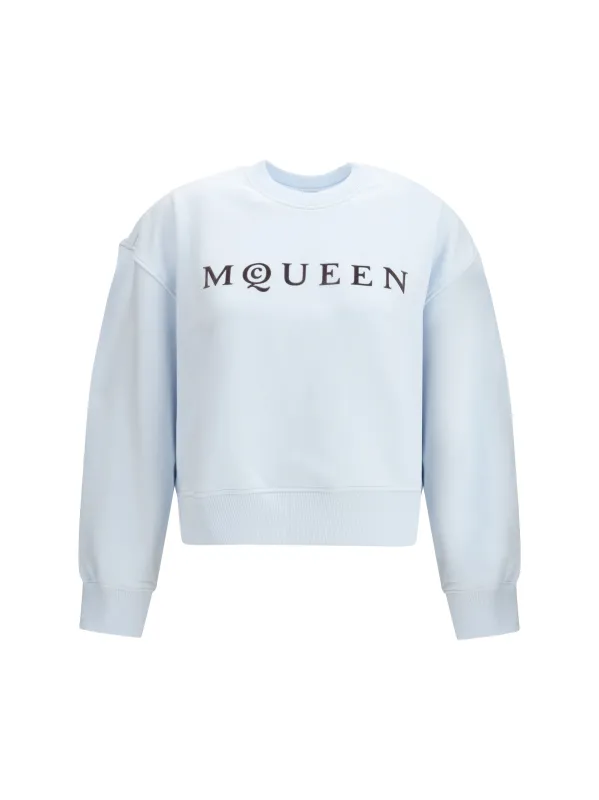 Sweatshirt Ice Blue made by Alexander McQueen
