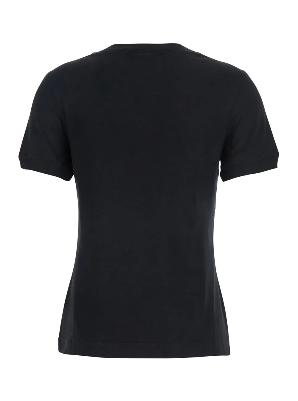 Black Crewneck T-Shirt with Maxi Logo sold by Lord & Taylor product image thumbnail 2