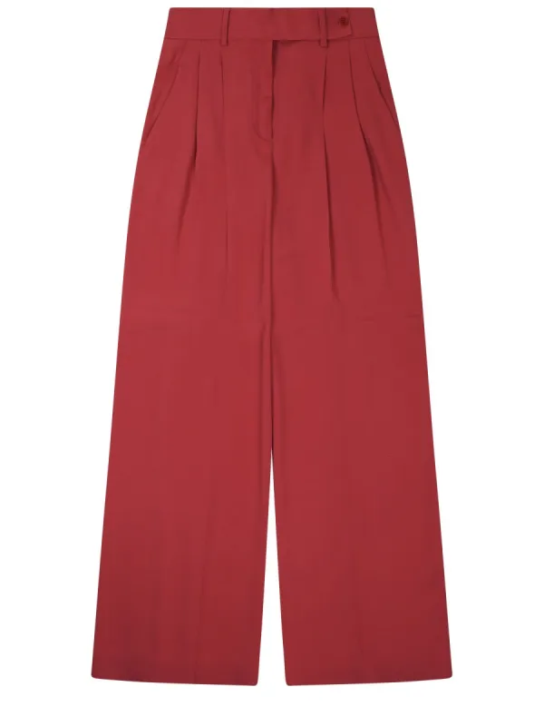 Wide Leg Tailored Pants made by Alberta Ferretti
