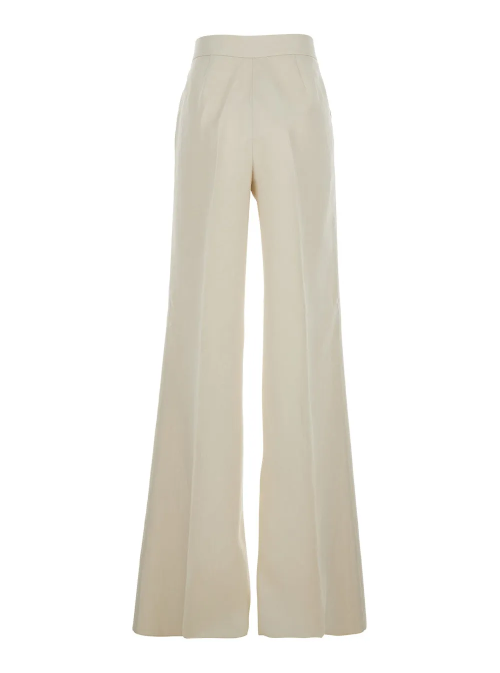 Trousers High-Waisted Linen Beige sold by Lord & Taylor product image thumbnail 2