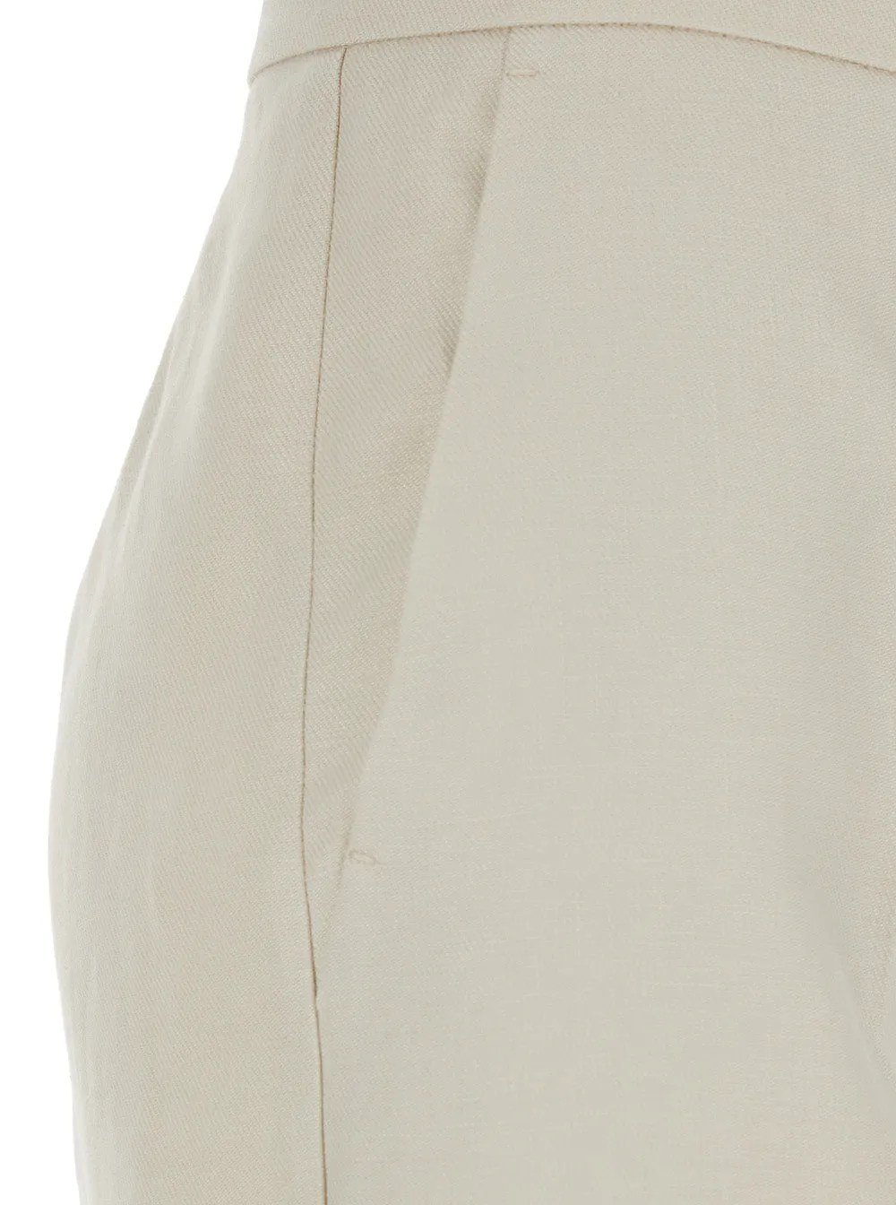 Trousers High-Waisted Linen Beige sold by Lord & Taylor product image thumbnail 3
