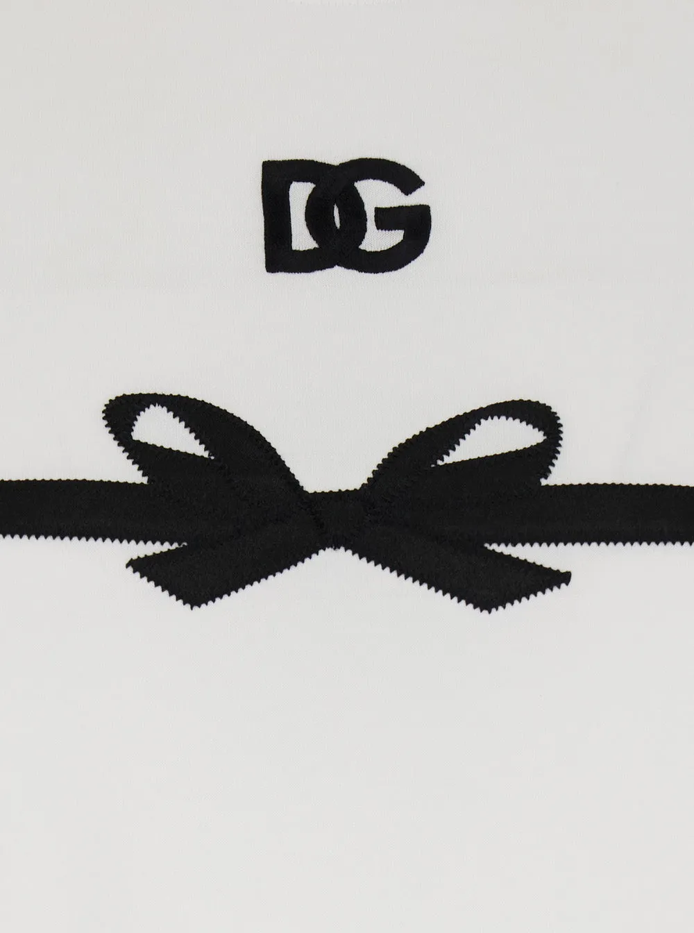 White Crewneck T-Shirt with Logo Print sold by Lord & Taylor product image thumbnail 3