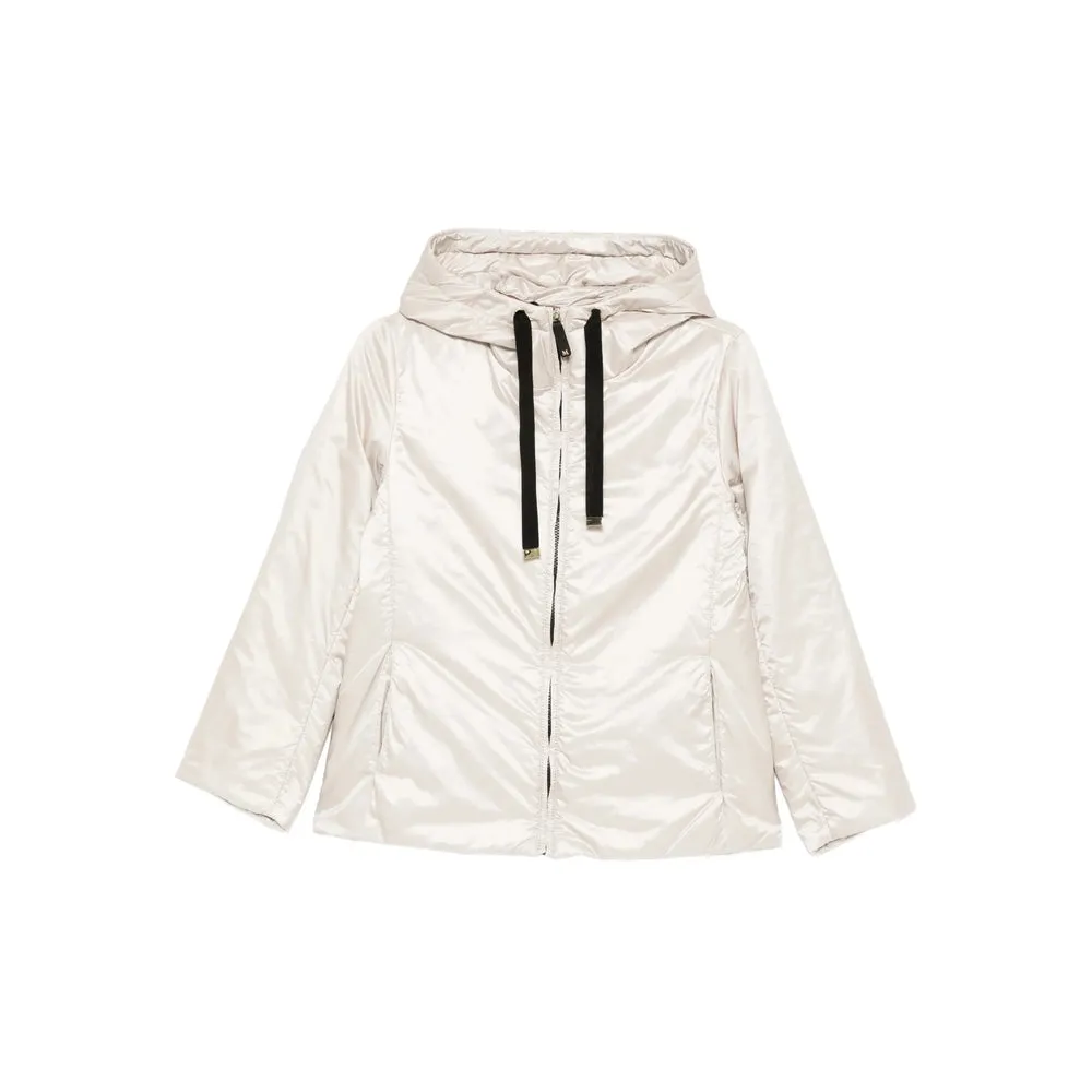 Hooded Puffer Jacket with Ribbon Detail sold by Lord & Taylor