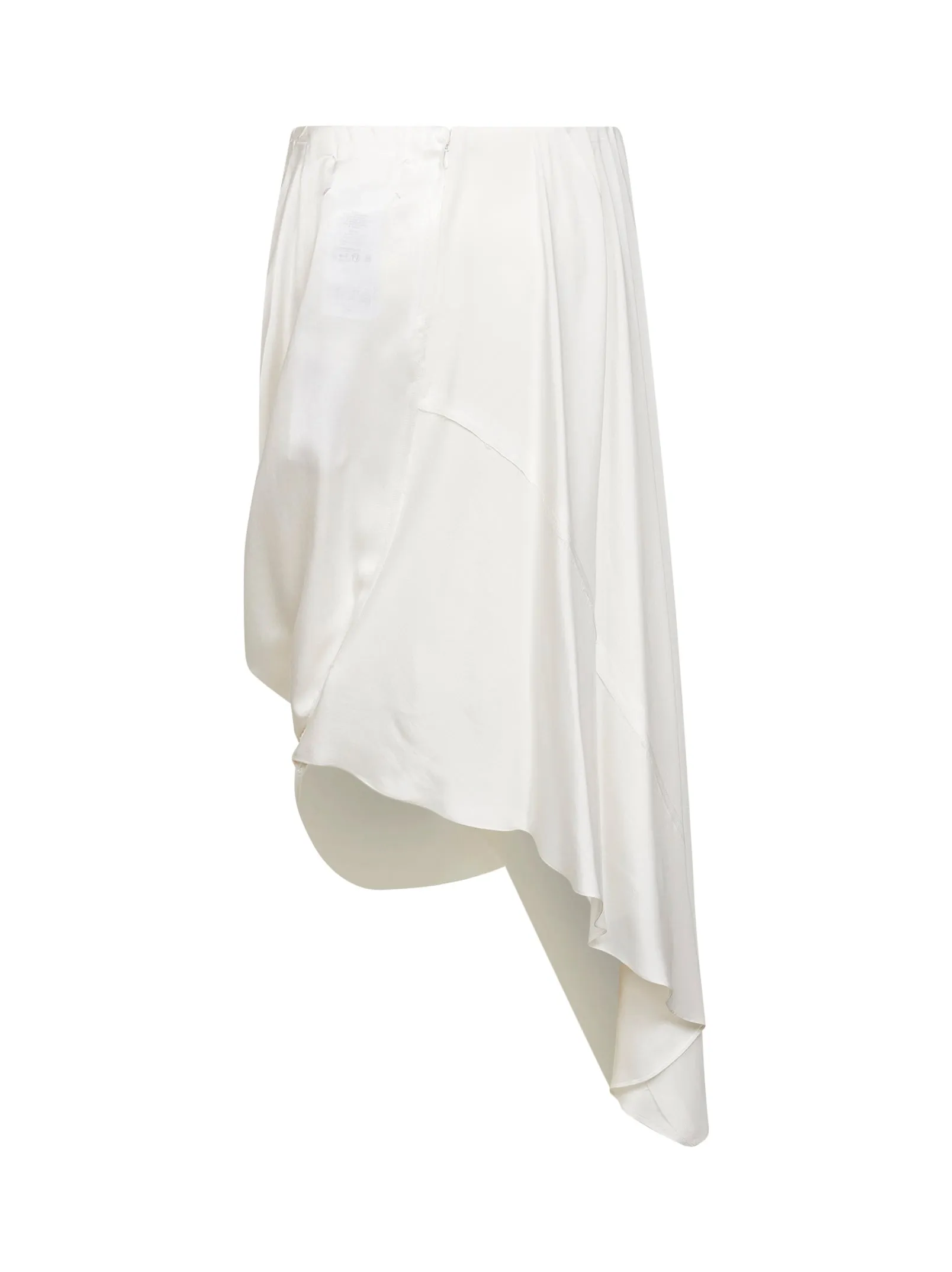 Midi Skirt Off-White Cupro sold by Lord & Taylor product image thumbnail 2