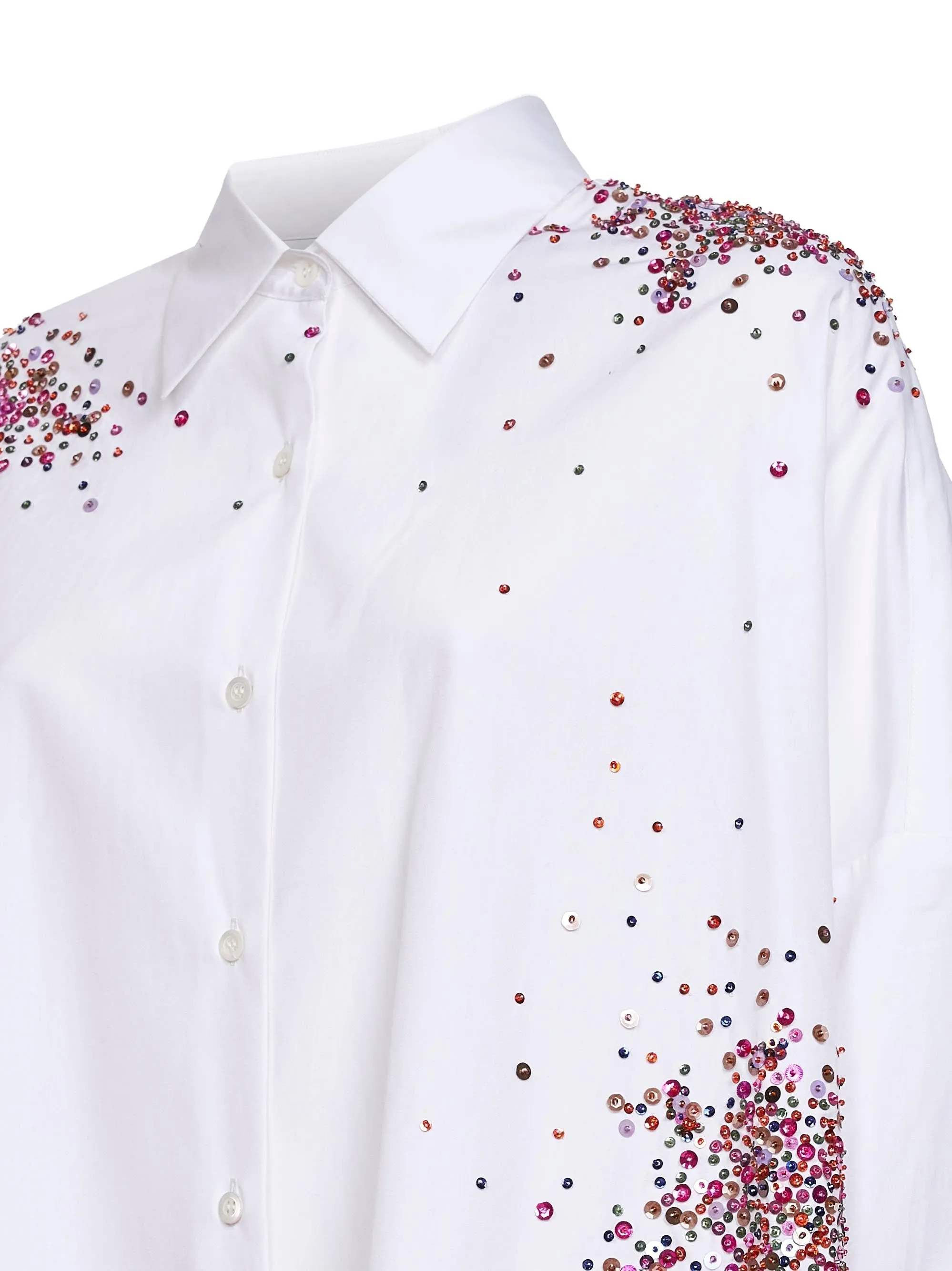 Shirt Cocoon White Poplin sold by Lord & Taylor product image thumbnail 3