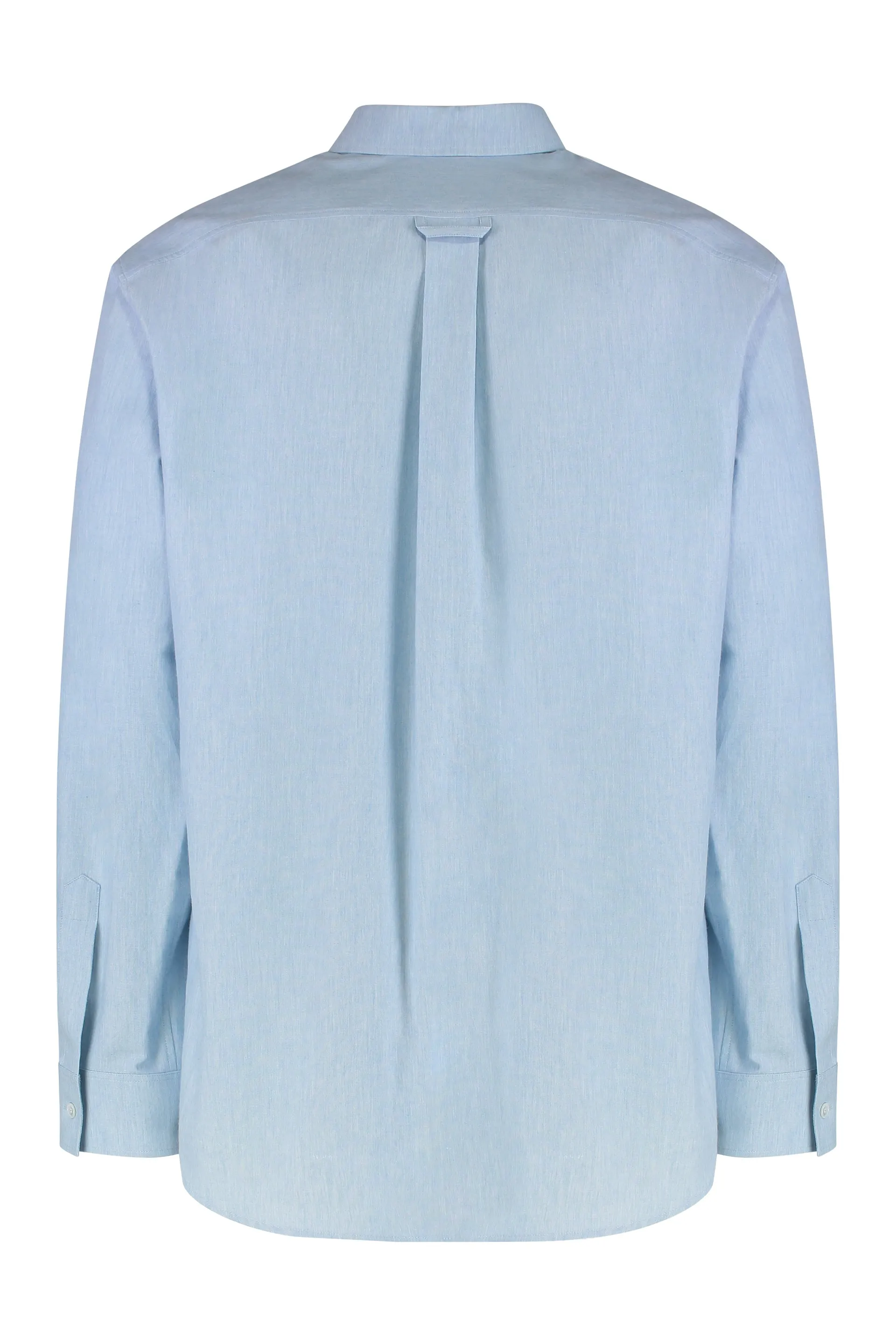 Loose Cotton Chambray Shirt sold by Lord & Taylor product image thumbnail 2