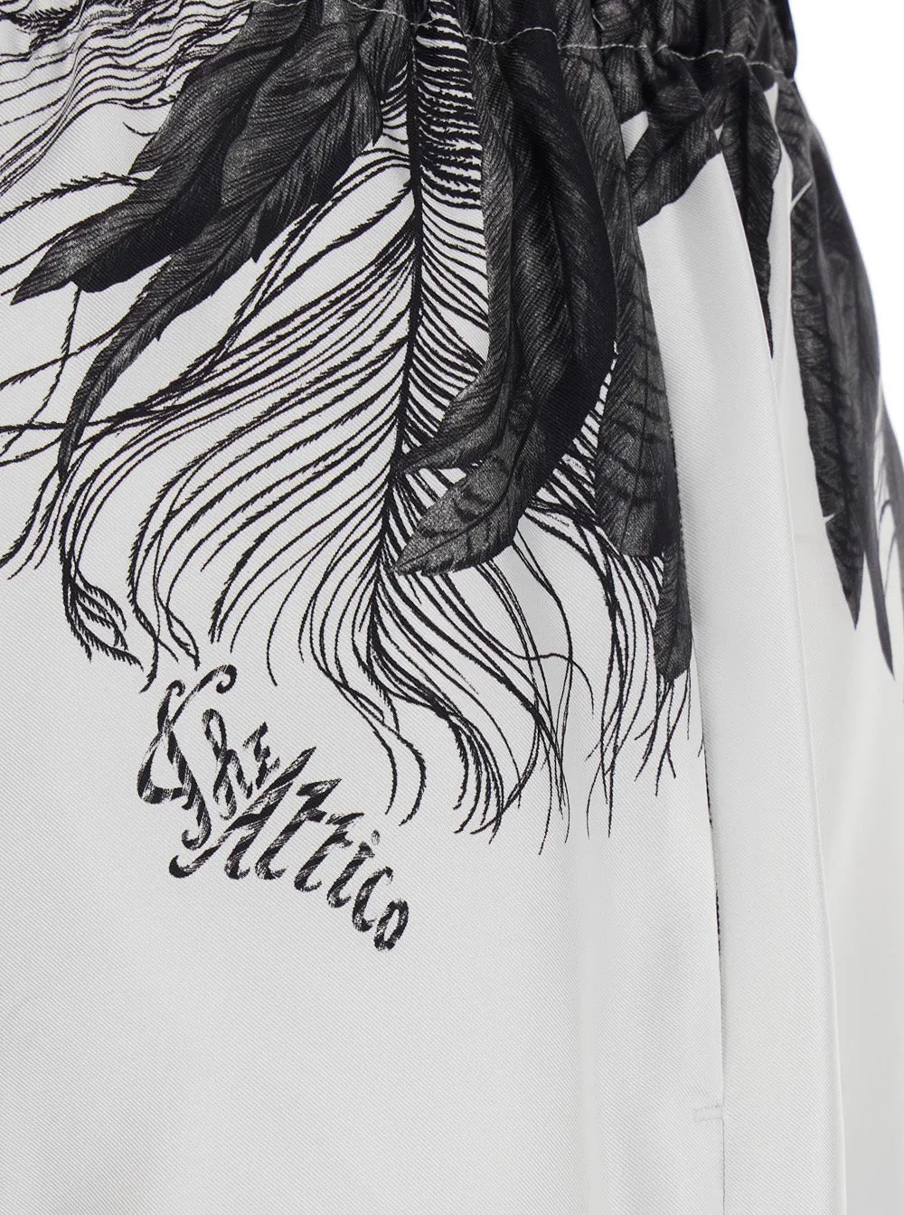 Trousers Wide-Leg Silk Multicolour sold by Lord & Taylor product image thumbnail 3