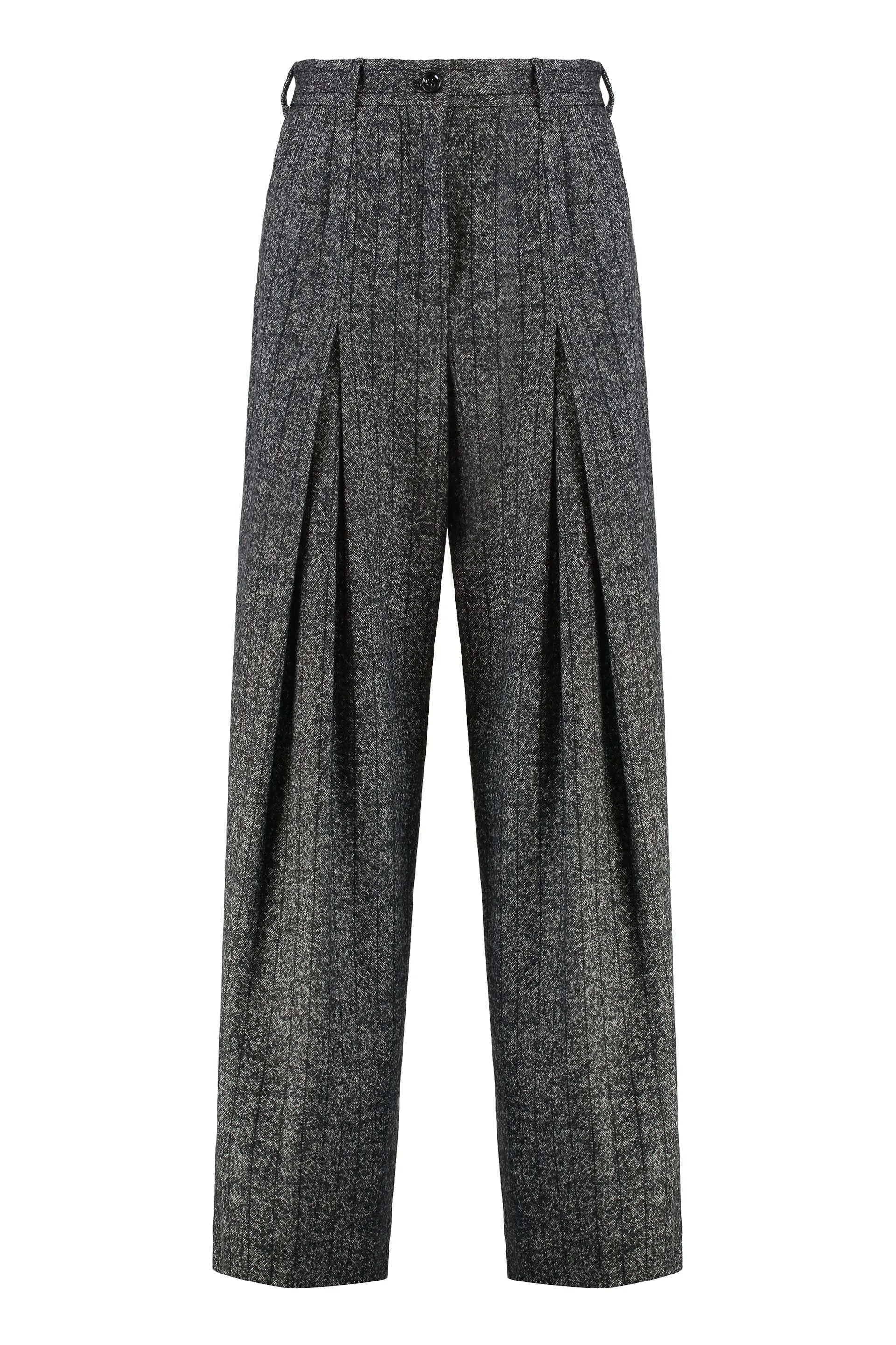 Wool Wide-Leg Trousers sold by Lord & Taylor