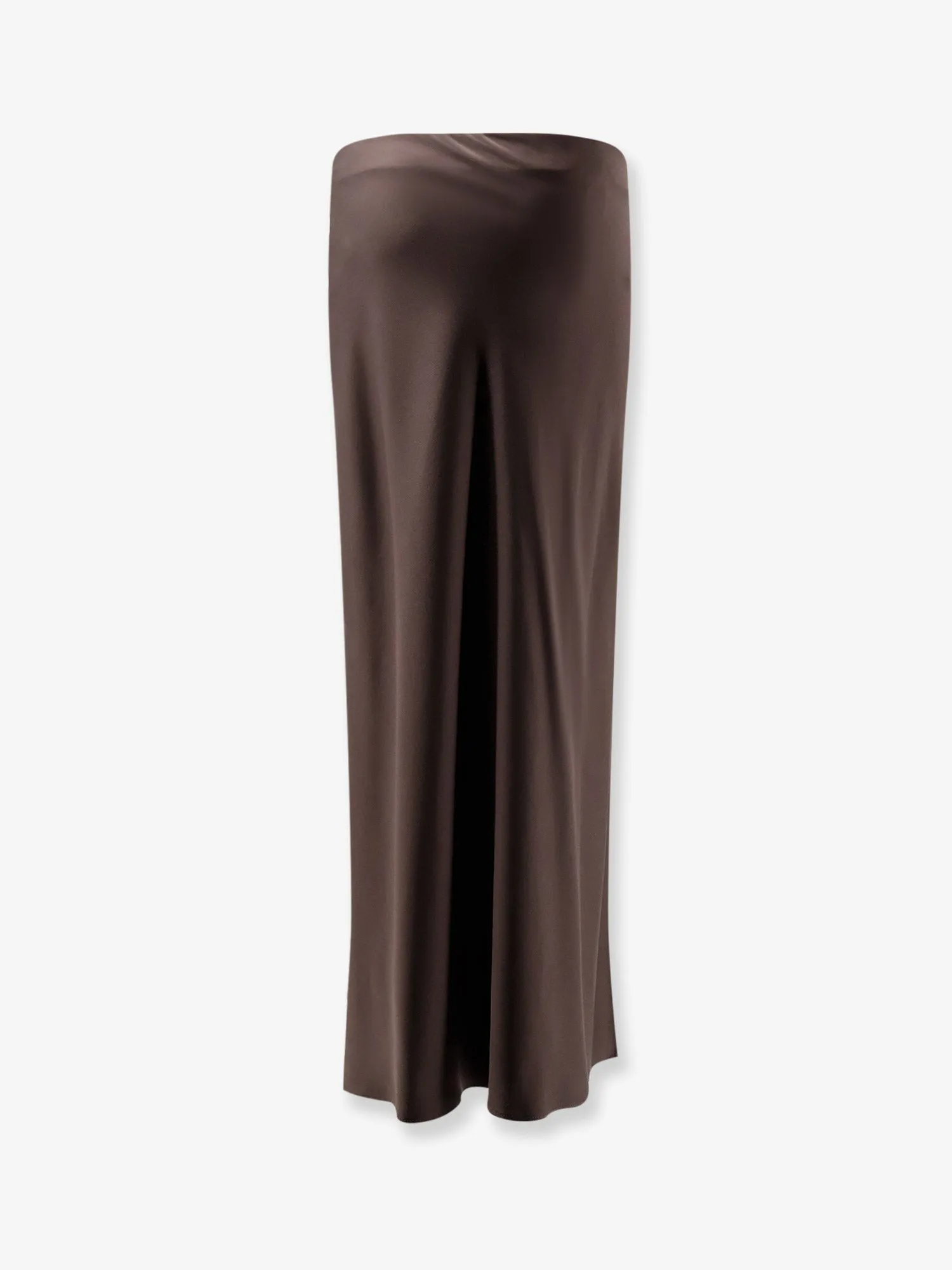 Satin Long Skirt Brown sold by Lord & Taylor product image thumbnail 2