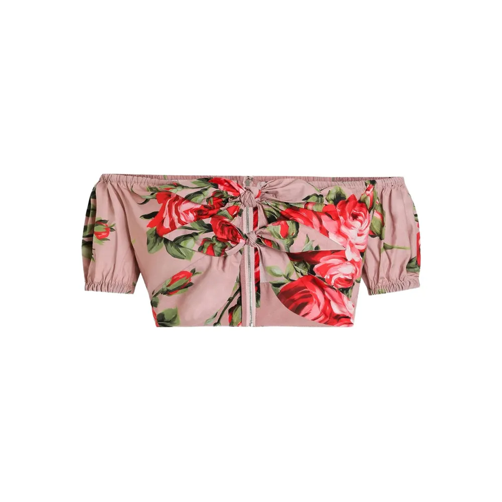 Top Off-Shoulder Pink/Red sold by Lord & Taylor product image thumbnail 2