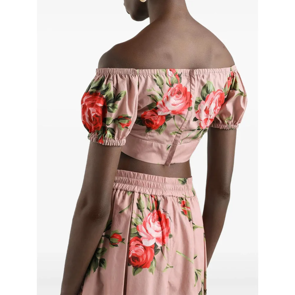 Top Off-Shoulder Pink/Red sold by Lord & Taylor product image thumbnail 4