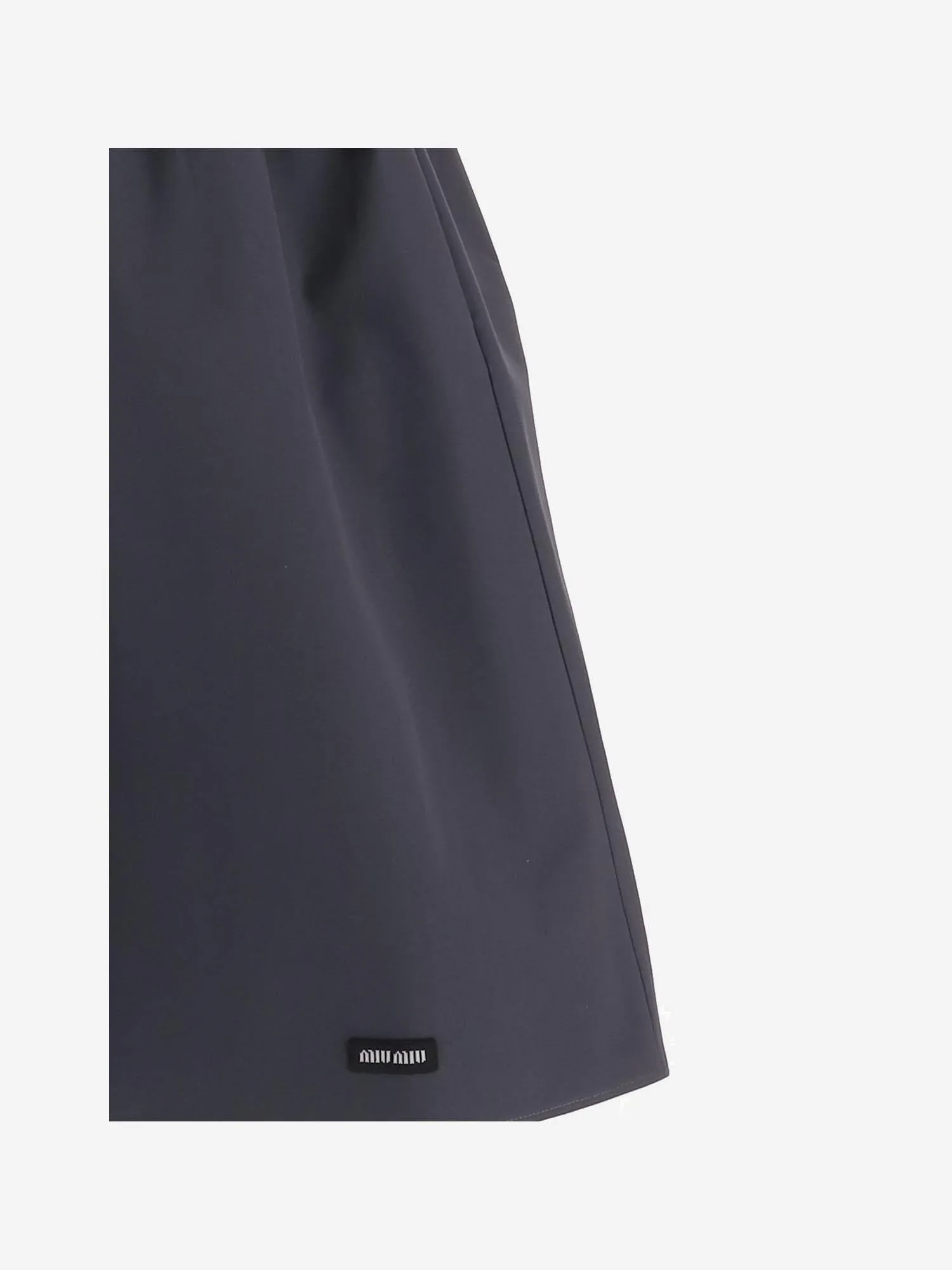 Wide Cotton Skirt with Logo sold by Lord & Taylor product image thumbnail 2