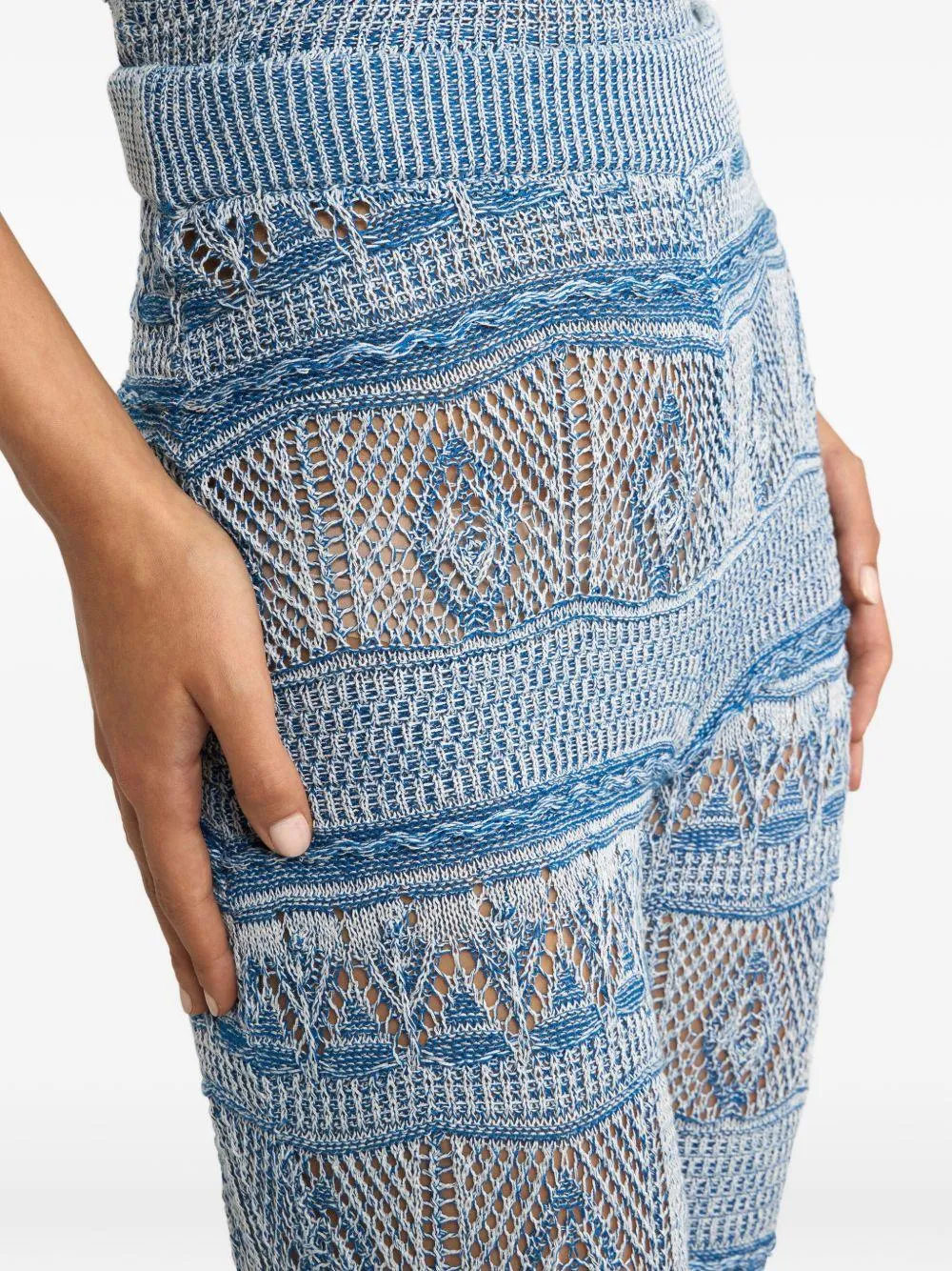Trousers Light Blue sold by Lord & Taylor product image thumbnail 4