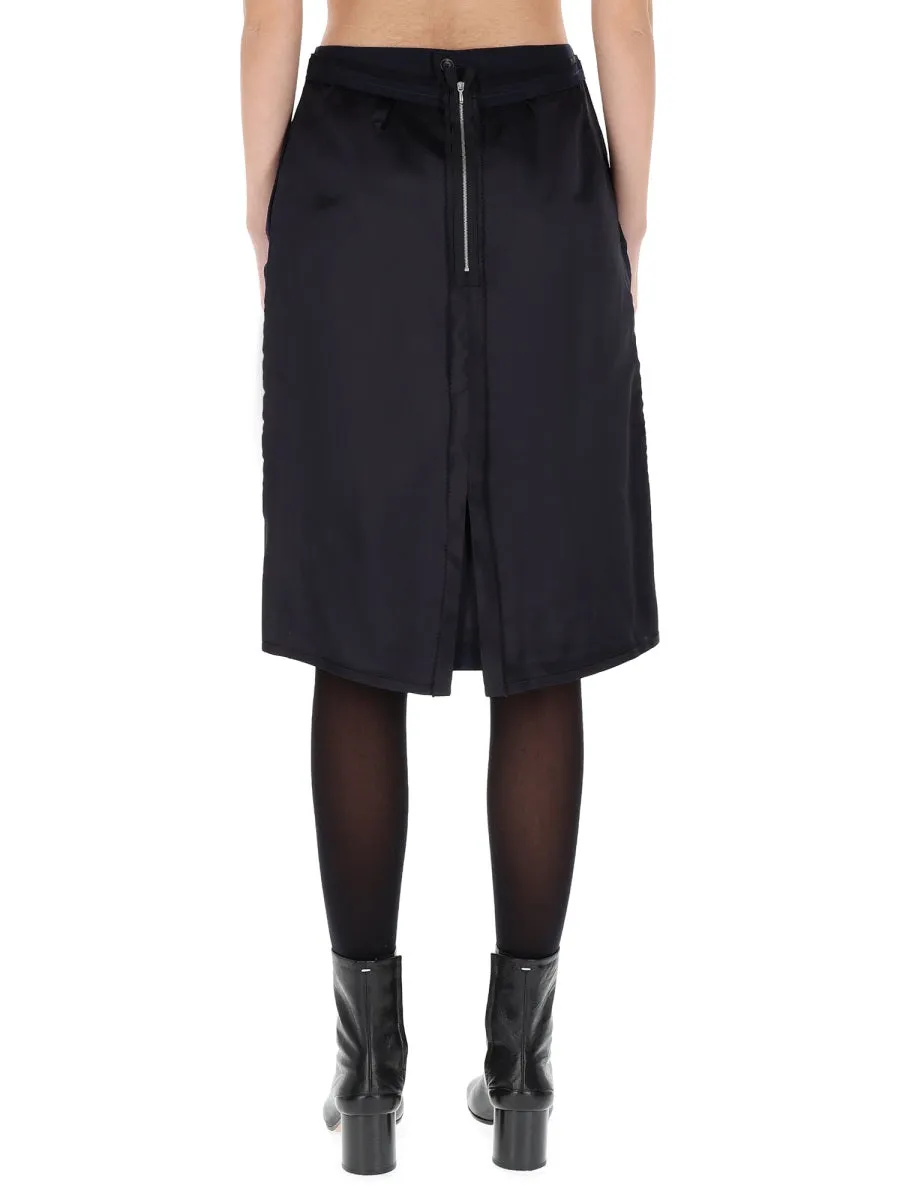 MIDI Skirt with Zipper Detail sold by Lord & Taylor product image thumbnail 4