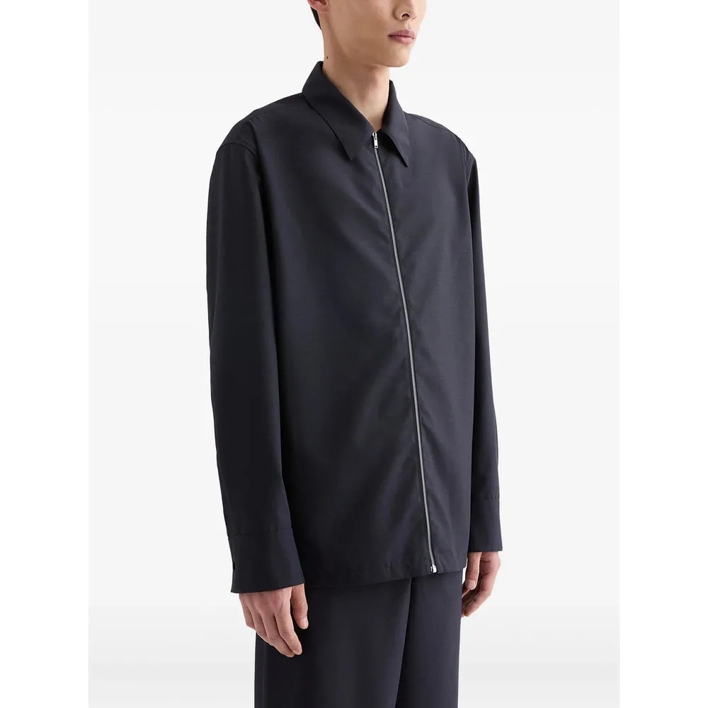 Shirt with Pointed Collar and Zip sold by Lord & Taylor product image thumbnail 2