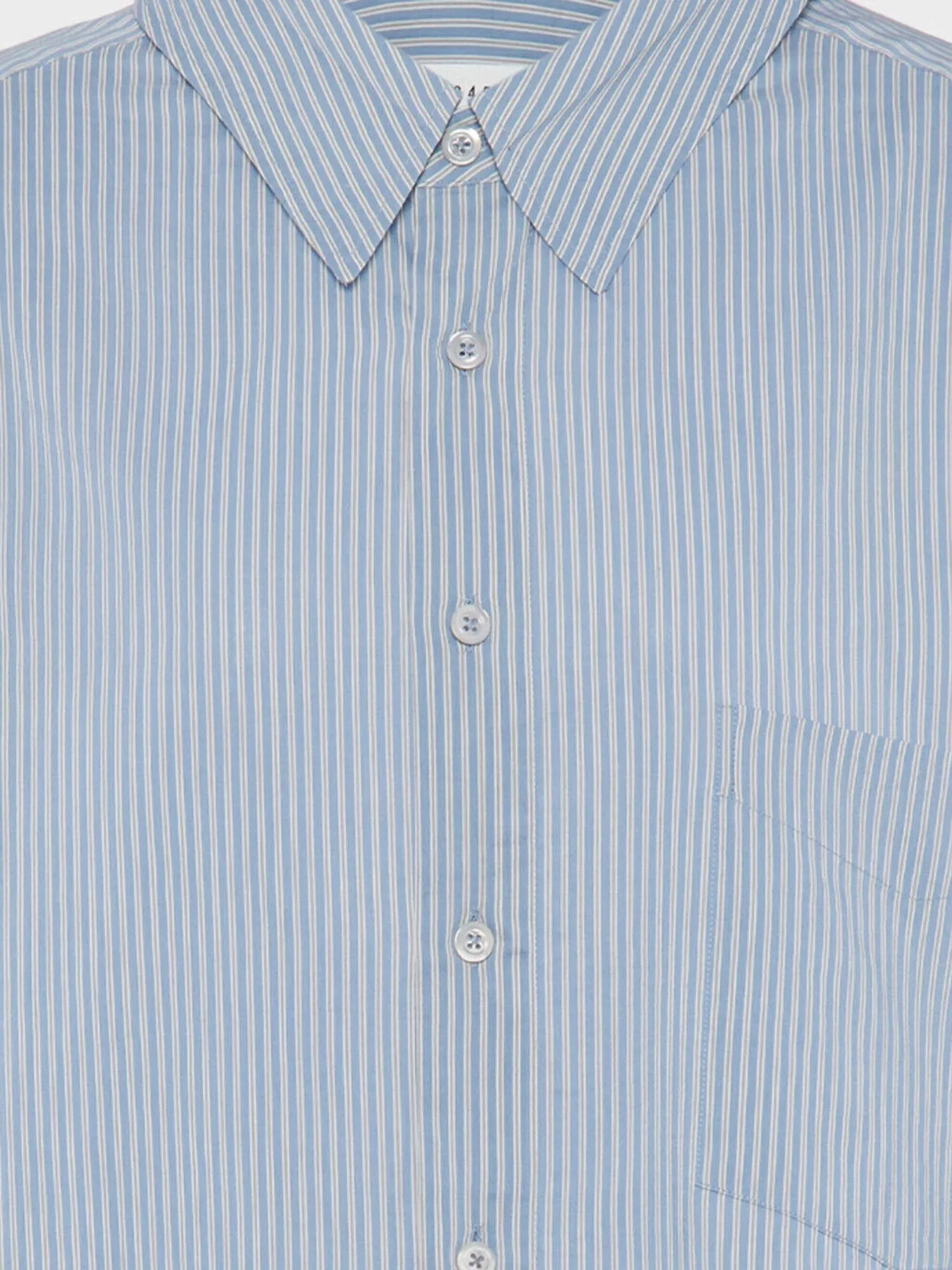 Oversized Cotton and Silk Shirt sold by Lord & Taylor product image thumbnail 3