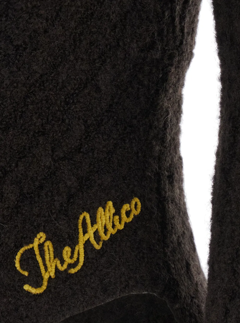 Brown Sweater with Asymmetrical Design sold by Lord & Taylor product image thumbnail 3