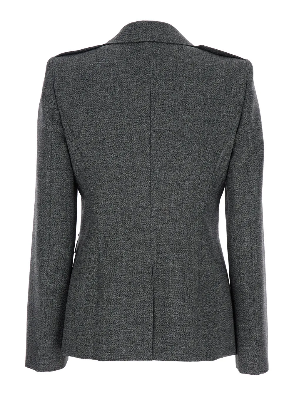 Grey Wool Jacket with Wide Notched Revers sold by Lord & Taylor product image thumbnail 2