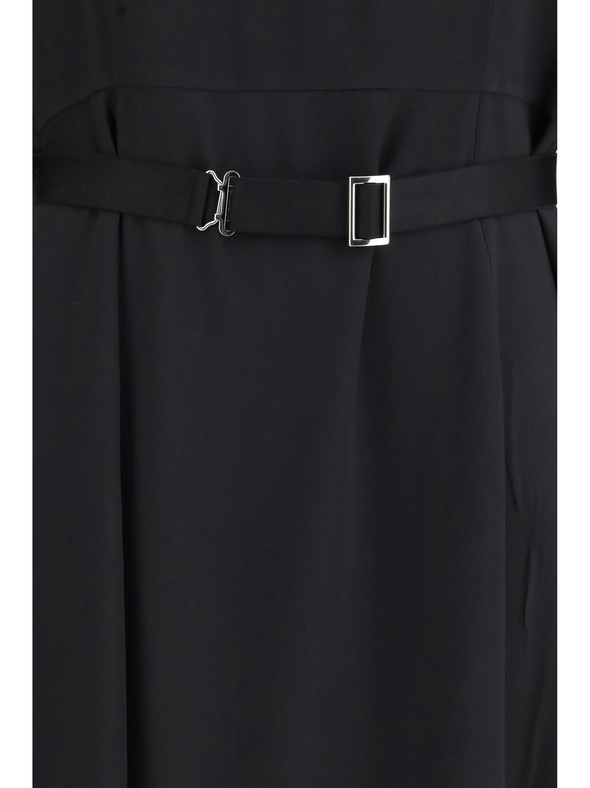 Midi Dress Wool-Silk Black sold by Lord & Taylor product image thumbnail 3