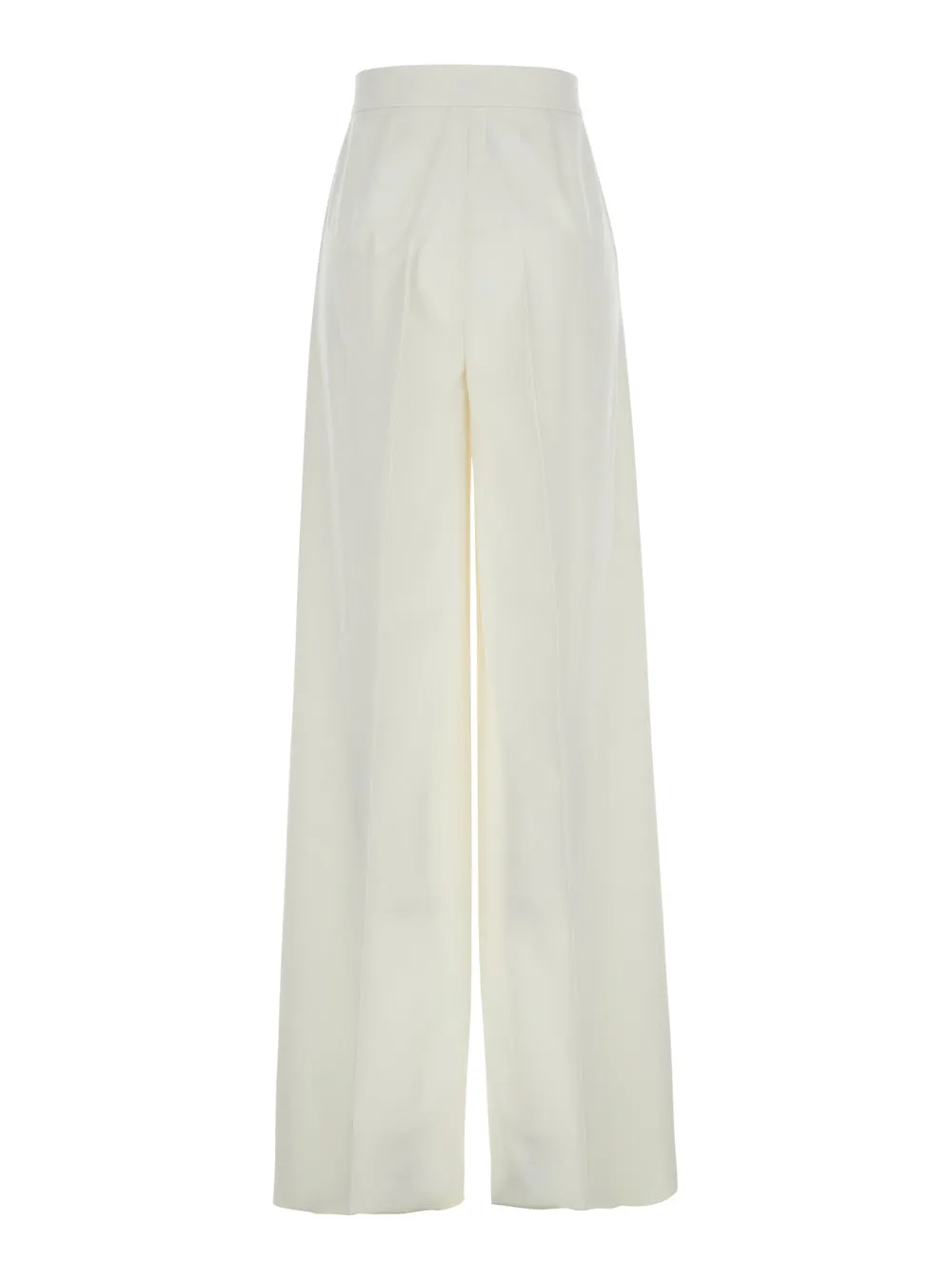 White Wide Leg Pants in Virgin Wool sold by Lord & Taylor product image thumbnail 2