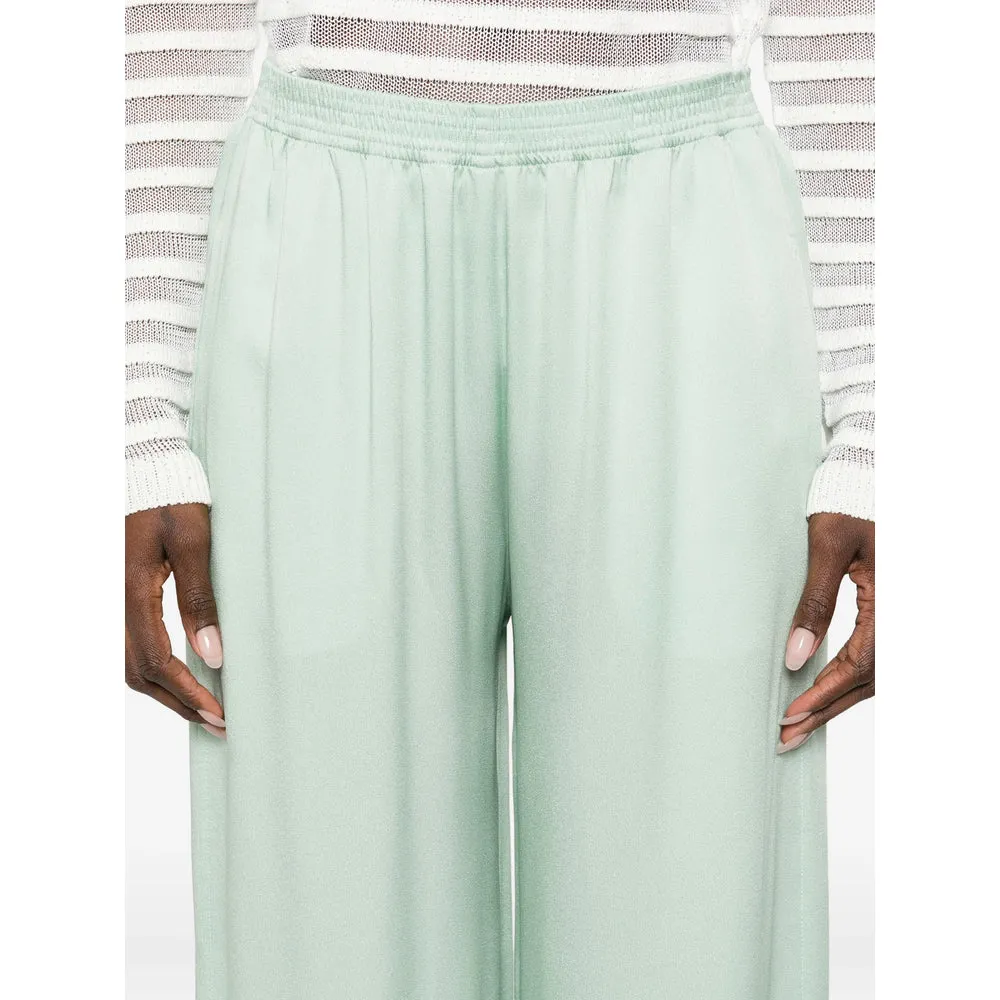 Wide Leg Trousers with Elasticated Waistband sold by Lord & Taylor product image thumbnail 5