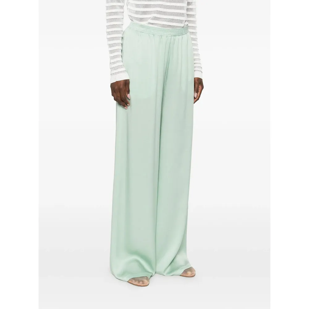 Wide Leg Trousers with Elasticated Waistband sold by Lord & Taylor product image thumbnail 3