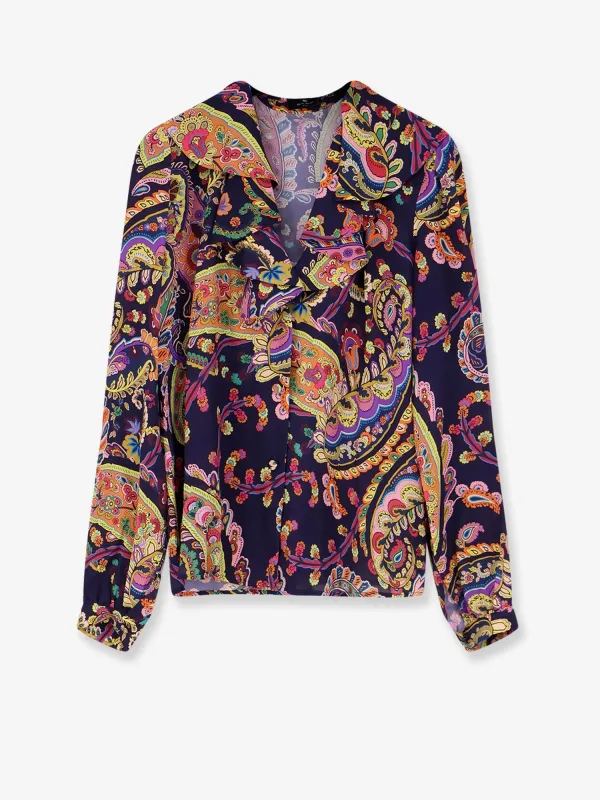 Multicolor Viscose Shirt made by Etro
